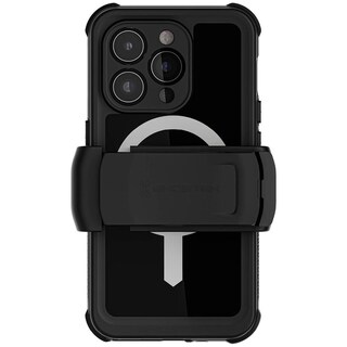 Foto 1 | Funda Ghostek Nautical Clip para IPhone 15 Pro Negra Magsafe Contra Agua