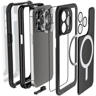 Foto 4 | Funda Ghostek Nautical Clip para IPhone 15 Pro Negra Magsafe Contra Agua