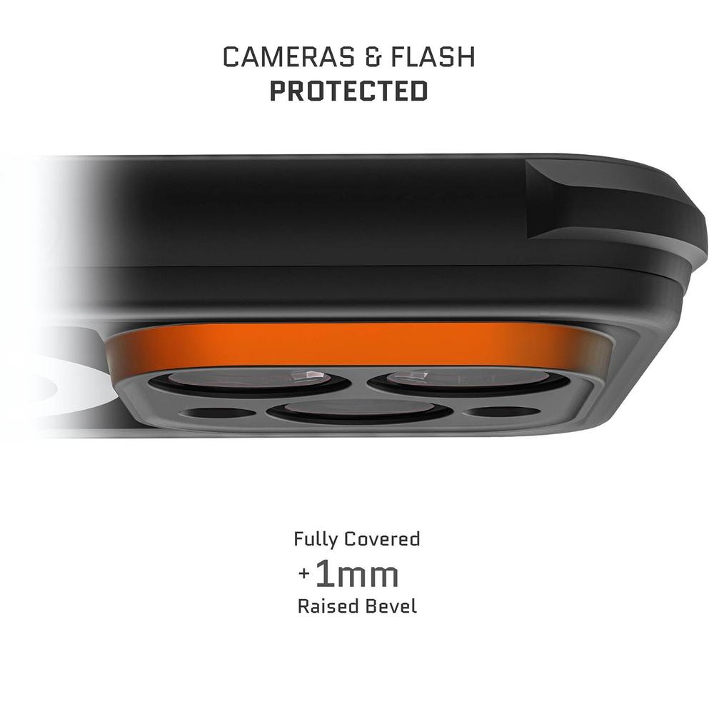Foto 7 pulgar | Funda Ghostek Nautical Clip para IPhone 15 Pro Negra Magsafe Contra Agua