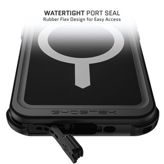 Foto 7 | Funda Ghostek Nautical Clip para IPhone 15 Pro Negra Magsafe Contra Agua