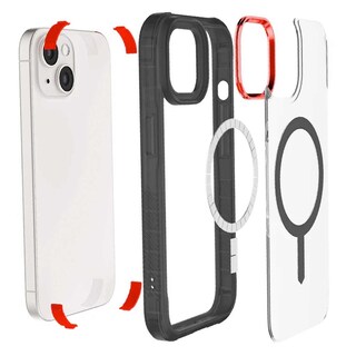 Foto 3 | Funda Ghostek Covert para IPhone 15 Plus Humo Magsafe
