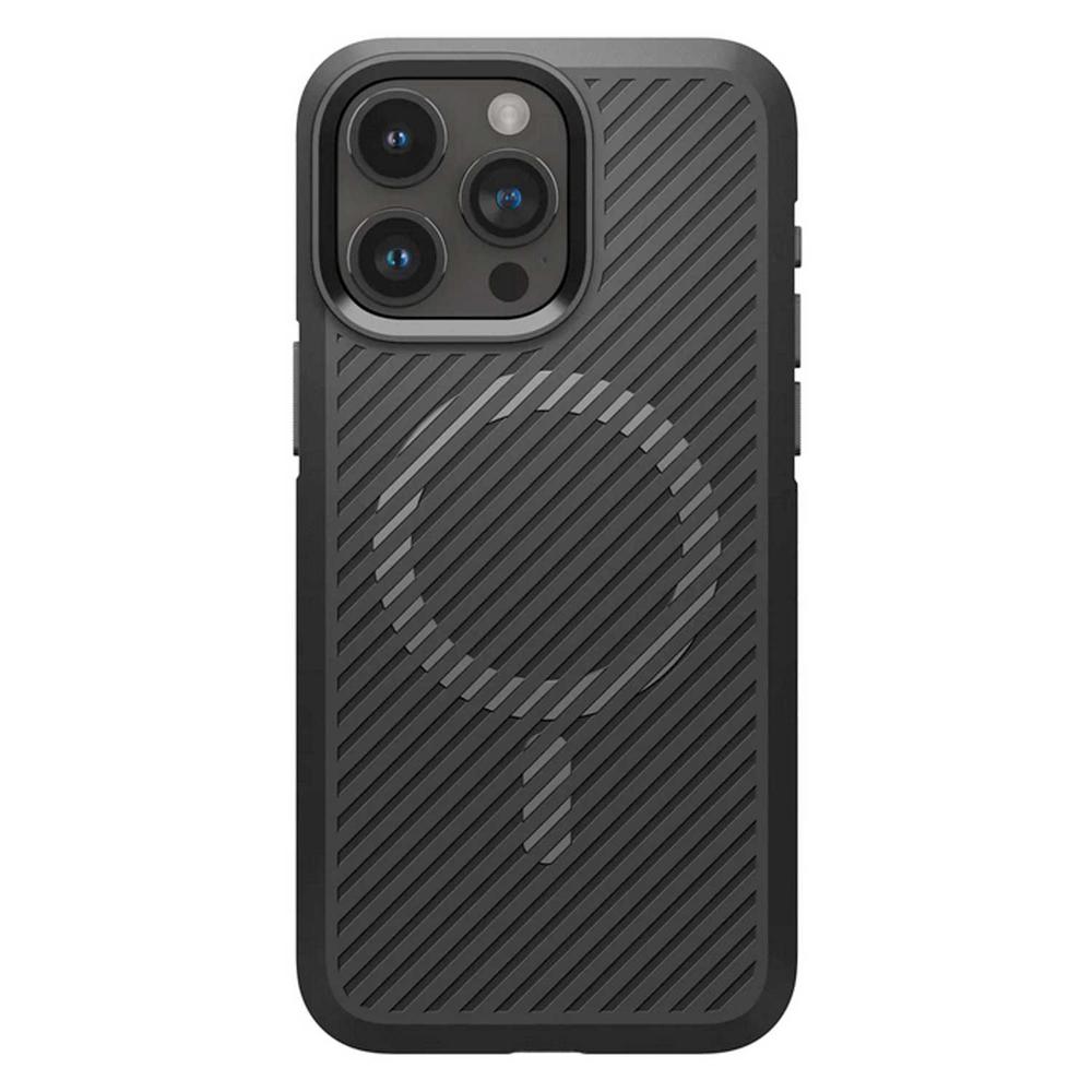 Foto 3 pulgar | Funda Spigen Core Armor Magfit Para Iphone 15 Pro Max Negra