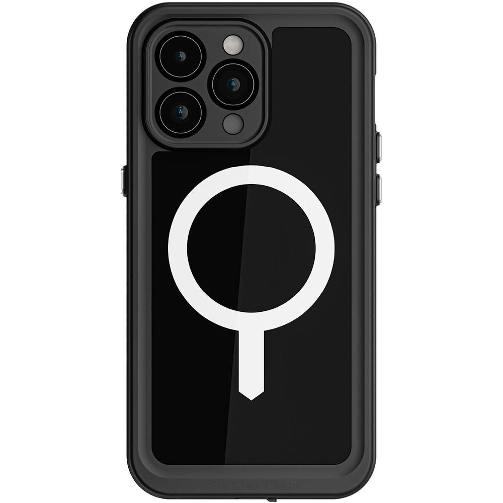 Foto 2 pulgar | Funda Ghostek Nautical Para Iphone 15 Pro Max Negra Magsafe Contra Agua