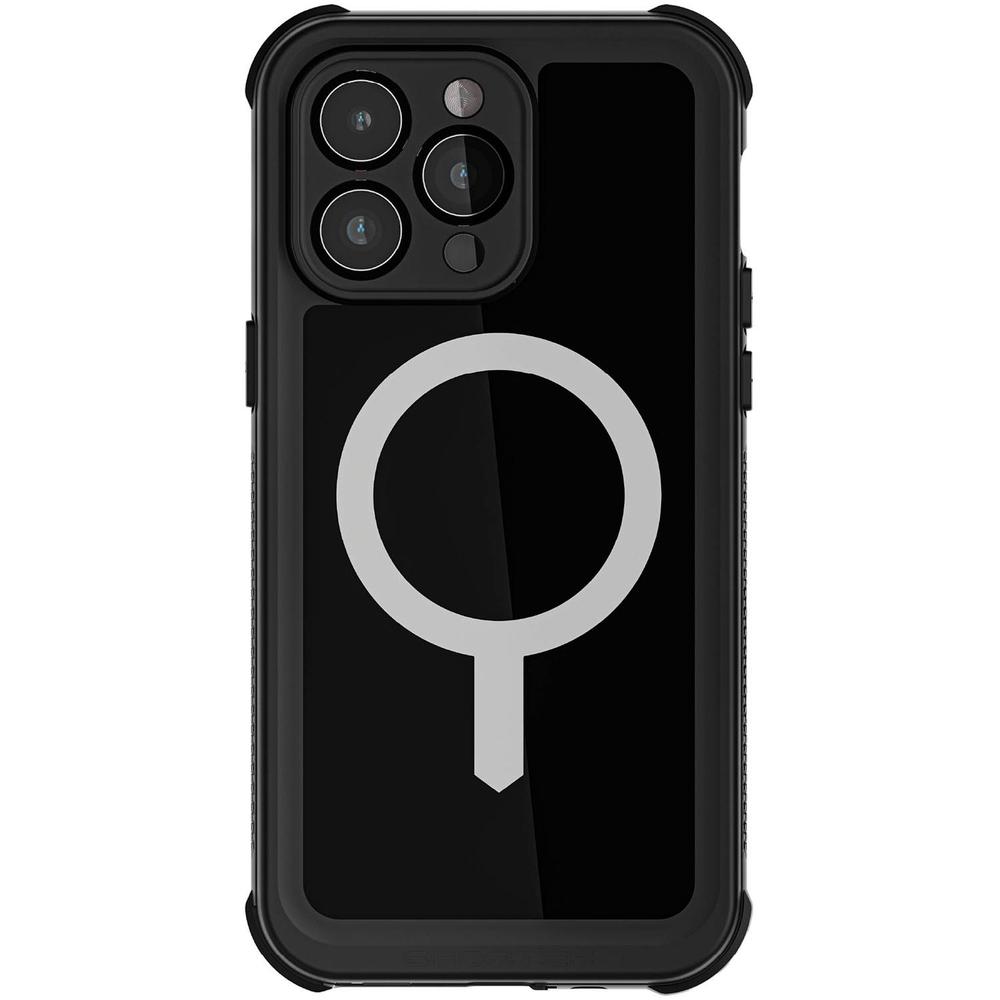 Foto 3 pulgar | Funda Ghostek Nautical Clip para IPhone 15 Pro Max Negra Magsafe Contra Agua