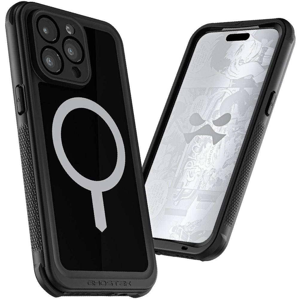 Foto 5 pulgar | Funda Ghostek Nautical Clip para IPhone 15 Pro Max Negra Magsafe Contra Agua