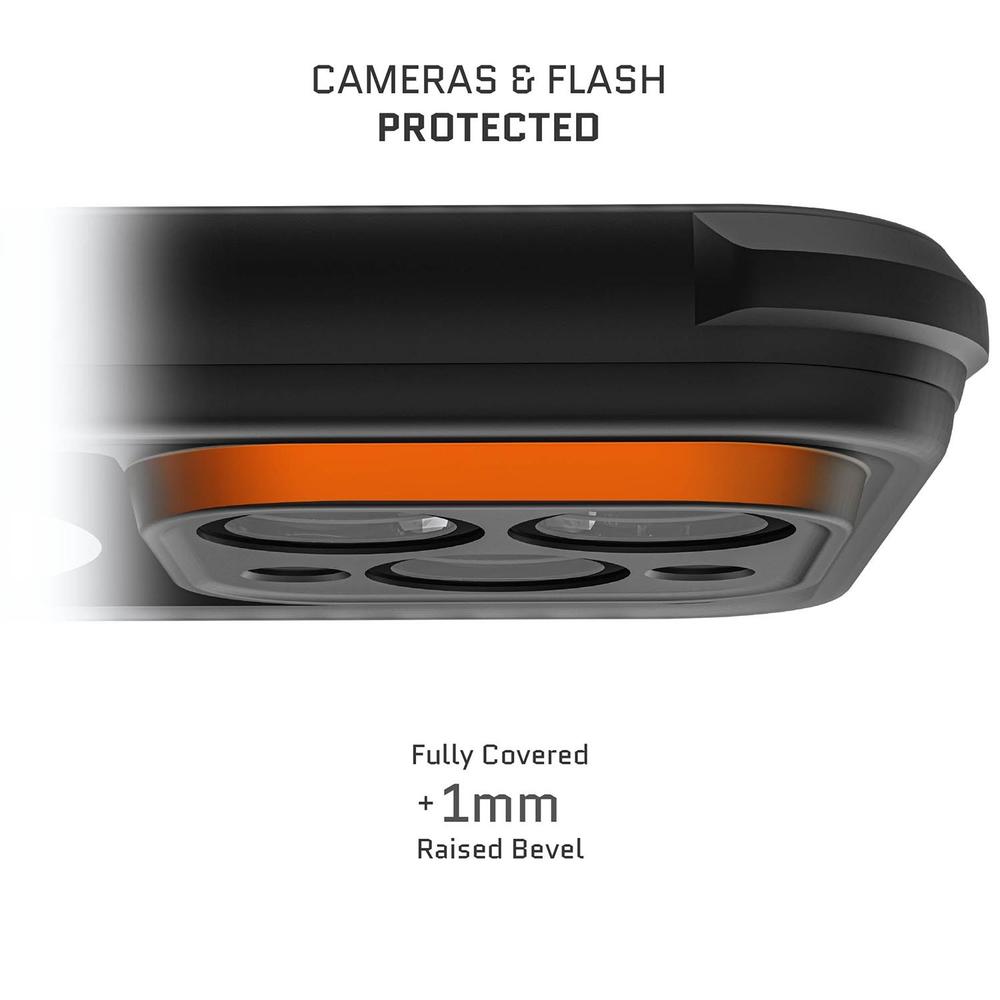 Foto 7 pulgar | Funda Ghostek Nautical Clip para IPhone 15 Pro Max Negra Magsafe Contra Agua