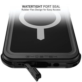 Foto 7 | Funda Ghostek Nautical Clip para IPhone 15 Pro Max Negra Magsafe Contra Agua