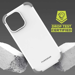 Foto 7 | Funda PureGear Dualtek Blanca para iPhone 15 Plus