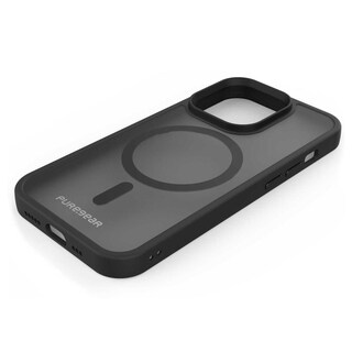 Foto 3 | Funda Puregear Slimshell Pro Negro Translúcido para iPhone 15 Pro