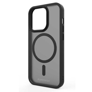Foto 6 | Funda Puregear Slimshell Pro Negro Translúcido para iPhone 15 Pro