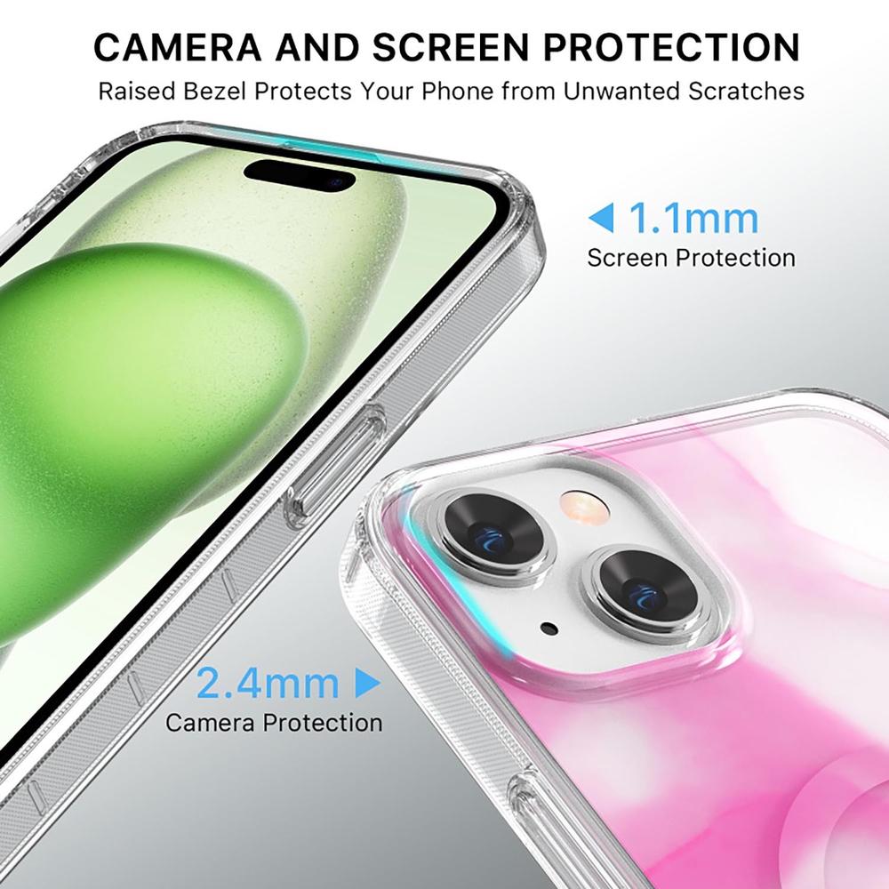 Foto 4 | Funda Mybat Mood Con Magsafe para iPhone  15 Plus Blushing