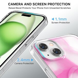 Foto 4 | Funda Mybat Mood Con Magsafe para iPhone 15 Plus Blushing