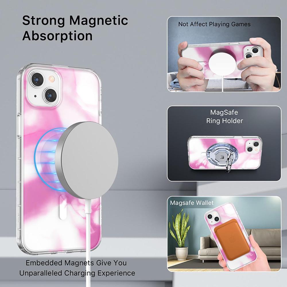 Foto 6 pulgar | Funda Mybat Mood Con Magsafe para iPhone  15 Plus Blushing