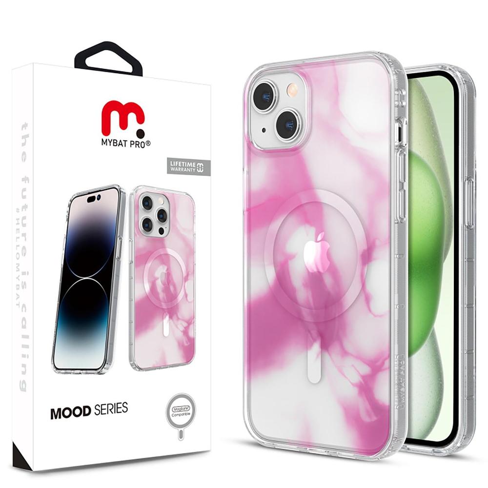 Foto 9 pulgar | Funda Mybat Mood Con Magsafe para iPhone  15 Plus Blushing