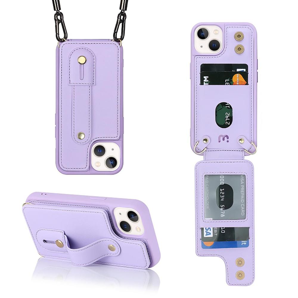 Funda Mybat Clutch Cartera Violeta Colgante para iPhone 15 $668