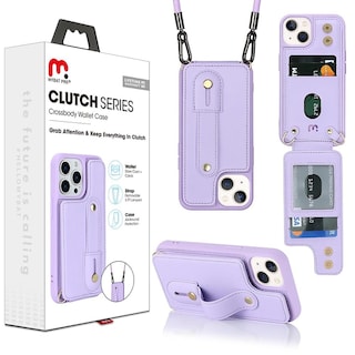 Foto 3 | Funda Mybat Clutch Cartera Violeta Colgante para iPhone 15