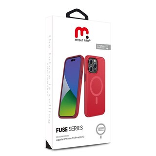 Foto 2 | Funda Mybat Fuse Con Magsafe Para Iphone 15 Pro - Roja