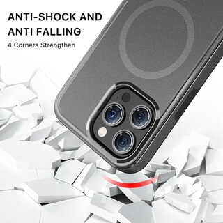 Foto 3 | Funda Mybat Fuse Con Magsafe Para Iphone 15 Pro - Negra