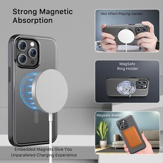 Foto 5 | Funda Mybat Fuse Con Magsafe Para Iphone 15 Pro - Negra