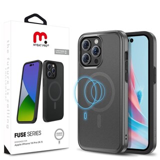 Foto 8 | Funda Mybat Fuse Con Magsafe Para Iphone 15 Pro - Negra