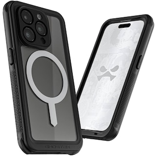 Foto 2 | Funda Ghostek Nautical Clip para IPhone 15 Pro Transparente Magsafe Contra Agua