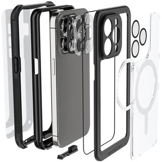 Foto 4 | Funda Ghostek Nautical Clip para IPhone 15 Pro Transparente Magsafe Contra Agua