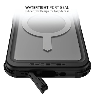 Foto 6 | Funda Ghostek Nautical Clip para IPhone 15 Pro Transparente Magsafe Contra Agua