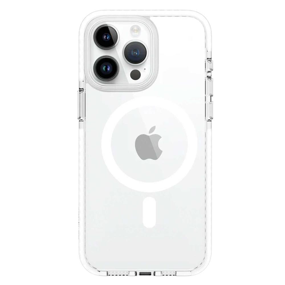 Foto 3 pulgar | Funda Prodigee Magneteek para iPhone 15 Pro Transparente