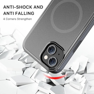 Foto 3 | Funda Mybat Fuse Con Magsafe Para Iphone 15 Plus - Negra