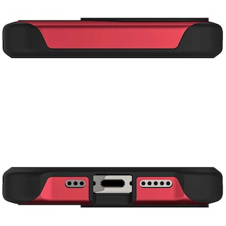 Foto 6 | Funda Ghostek Atomic para IPhone 15 Pro Aluminio Roja Transp Magsafe