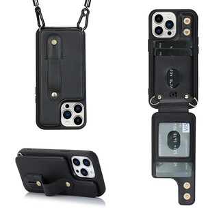 Foto 1 | Funda Mybat Clutch Cartera Negra Colgante para iPhone 15 Pro Max