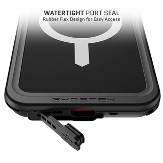 Foto 6 | Funda Ghostek Nautical para IPhone 15 Plus Negra Magsafe Contra Agua