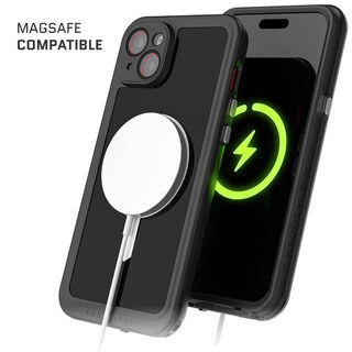 Foto 7 | Funda Ghostek Nautical para IPhone 15 Plus Negra Magsafe Contra Agua