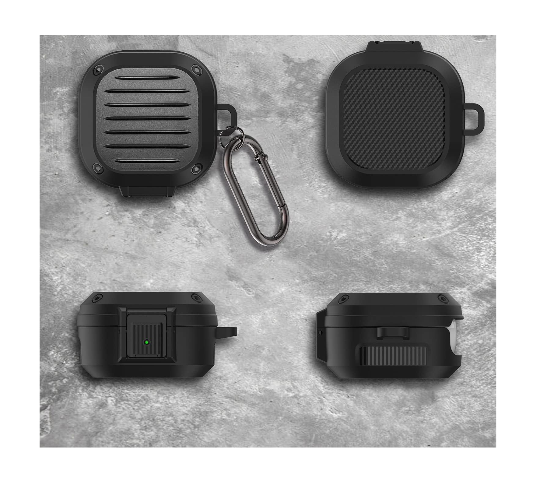 Foto 5 pulgar | Funda para Samsung Galaxy Buds Pro/buds Negro