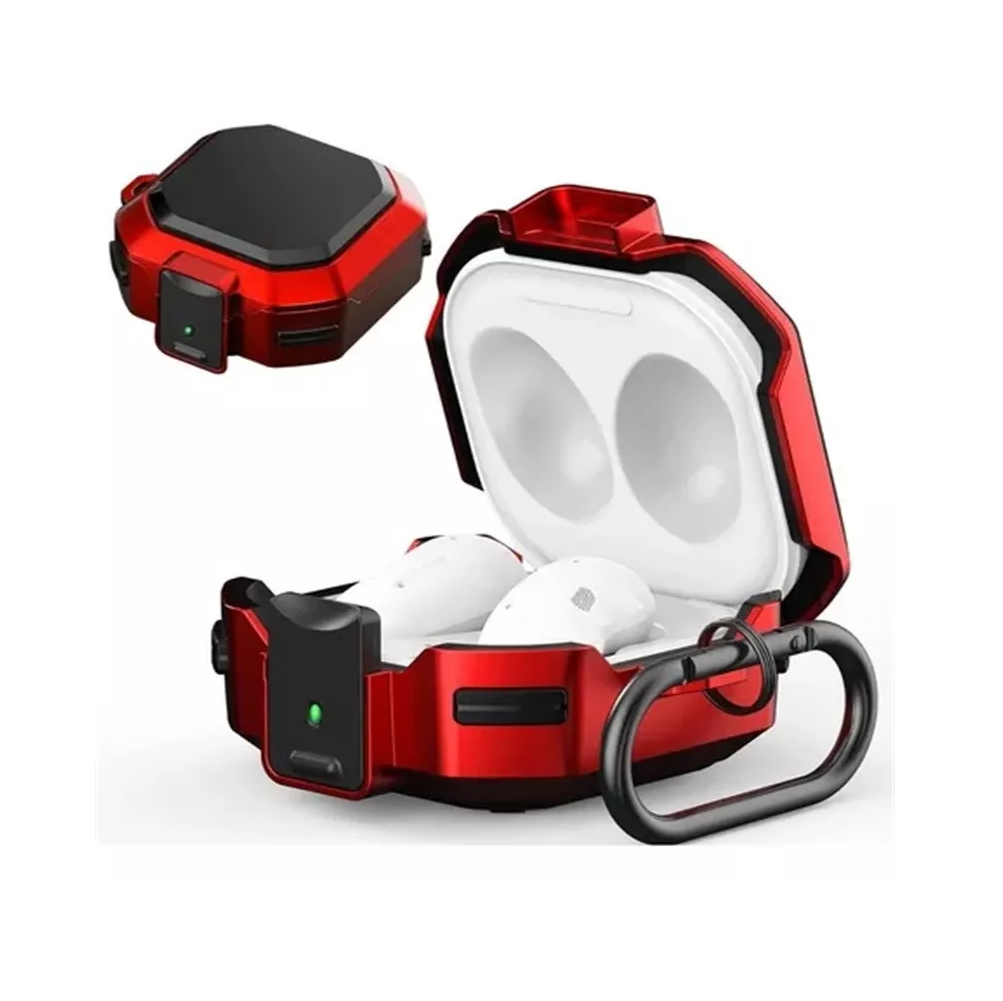 Foto 6 pulgar | Funda para Samsung Galaxy Buds Pro/buds 2/funda Buds Live Rojo
