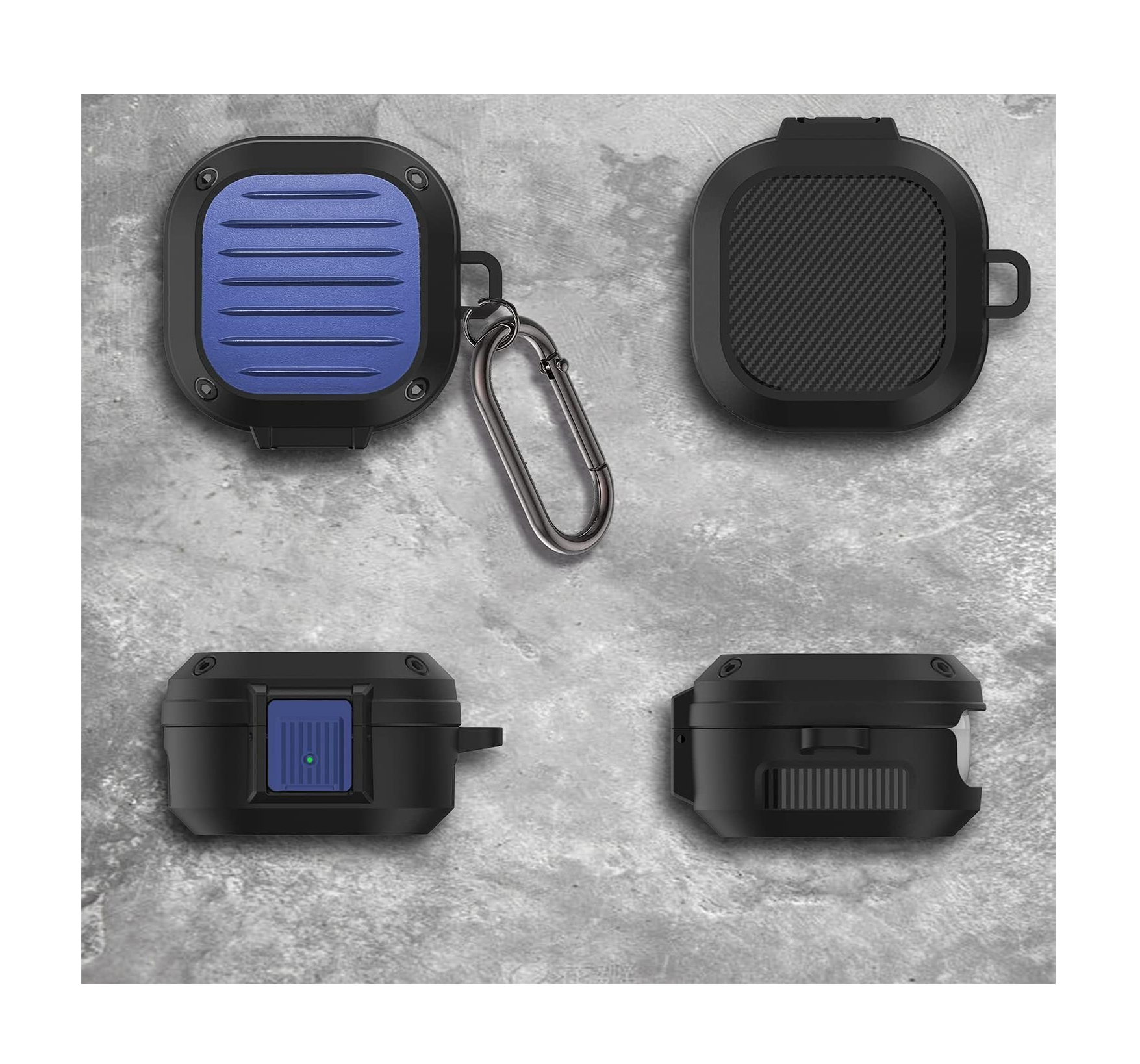 Foto 5 pulgar | Funda para Samsung Galaxy Buds Pro/buds Azul