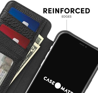 Foto 3 | Funda Tipo Billetera de Cuero Resistente Case-mate para iPhone 12 y iPhone 12 Pro 5G