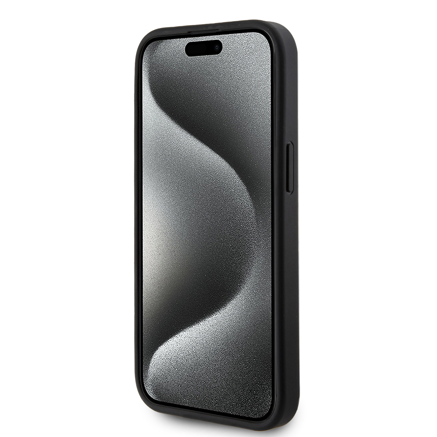 Foto 3 | Case Hello Kitty Con Tarjetero Tipo Piel Negra Para Iphone 15