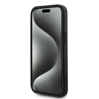 Foto 3 | Case Hello Kitty Con Tarjetero Tipo Piel Negra Para Iphone 15