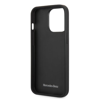 Foto 7 | Funda Mercedes Benz Piel Olas para IPhone 14 Pro Rojo