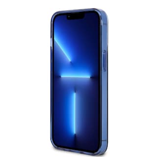 Foto 4 | Funda Mercedes Benz Estrella Degradada Azul Compatible con iPhone 14 Pro Negro