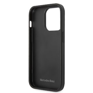 Foto 6 | Case Mercedes Benz de Piel Estrellas para iPhone 14 Pro Gris