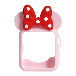 Foto 1 | Bumper Carcasa A Minnie Mouse Apple Mapletree Mxmdb-011 1 Pieza Rosa Vintage Rojo