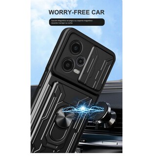 Foto 5 | Funda con Tarjetero y Anillo Card Slot Bumper Atti para Moto G84
