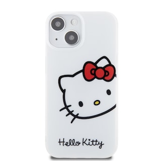 Foto 2 | Case Hello Kitty Printed Face Blanca para iPhone 15