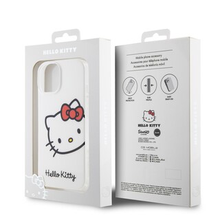 Foto 5 | Case Hello Kitty Printed Face Blanca para iPhone 15