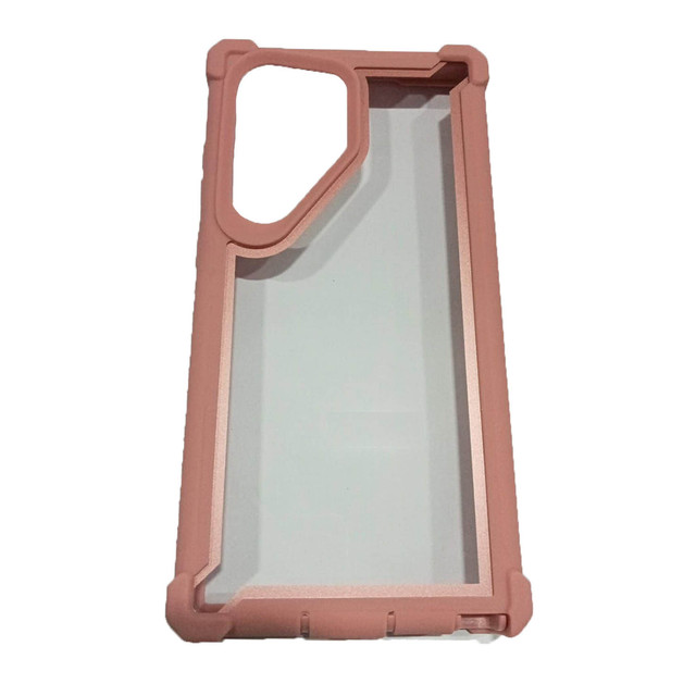 Funda Fun Case Para Celular Samsung A04 Tipo Boomper Color Rosa