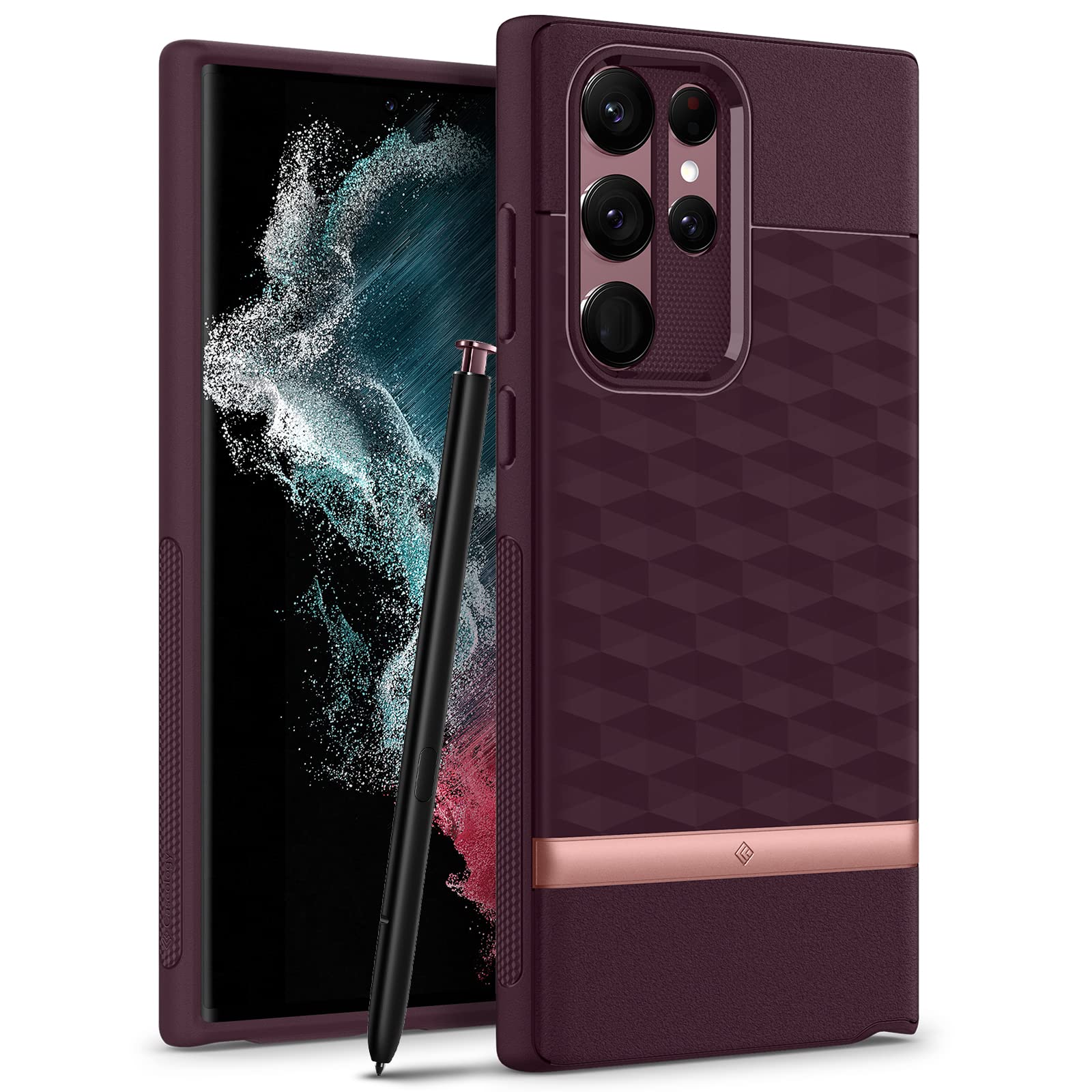 Venta Internacional - Funda para Samsung Galaxy S22 Ultra 5G Caseology Parallax