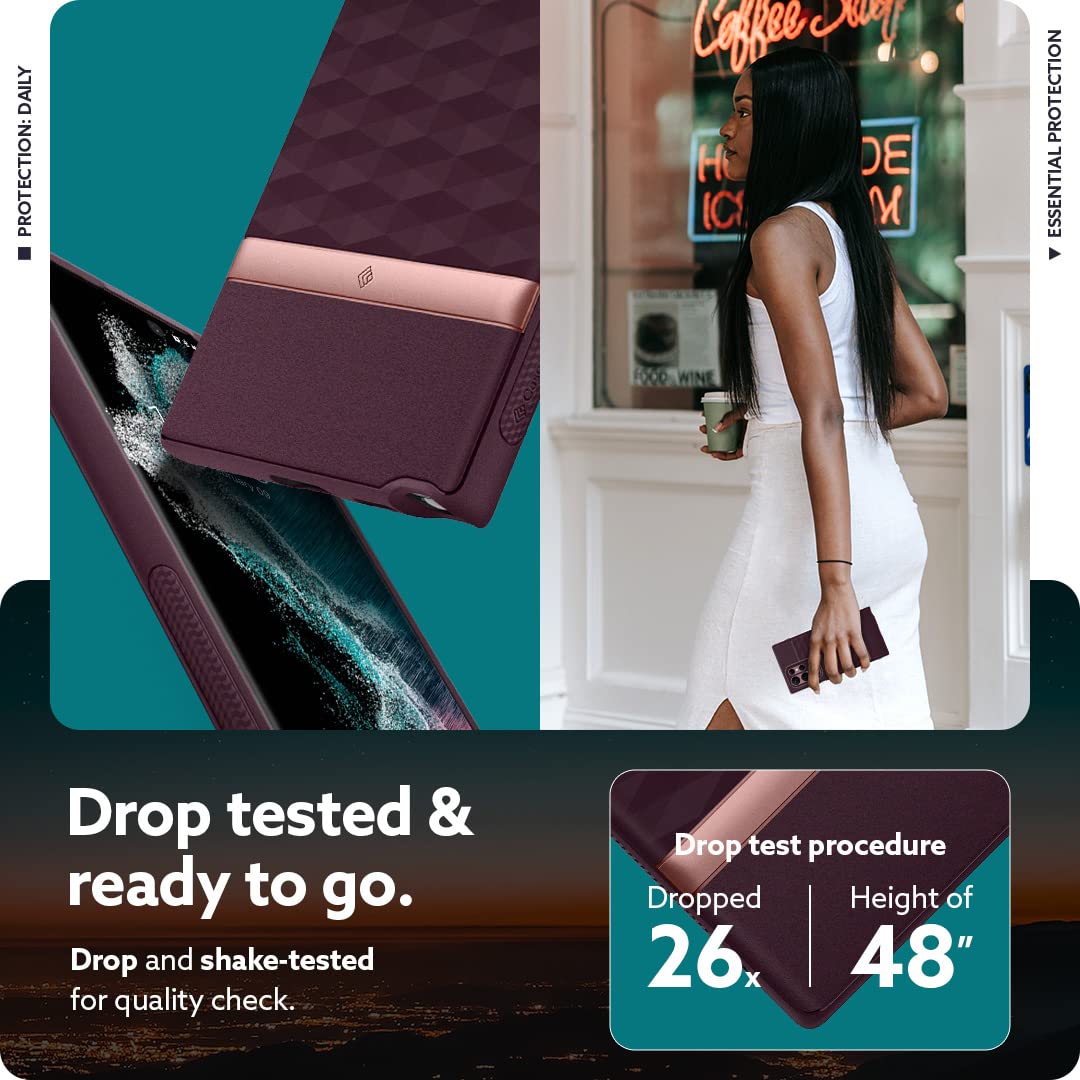 Foto 5 | Venta Internacional - Funda para Samsung Galaxy S22 Ultra 5G Caseology Parallax