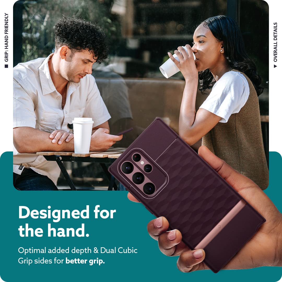 Foto 7 | Venta Internacional - Funda para Samsung Galaxy S22 Ultra 5G Caseology Parallax